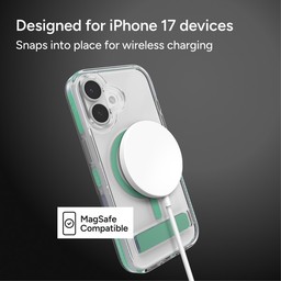 Snaps into place for wireless charging ** Mystic Green Snaps into place for wireless charging ** Mystic Green