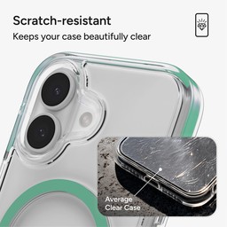 Scratch-resistant surface keeps your case beautifully clear ** Mystic Green Scratch-resistant surface keeps your case beautifully clear ** Mystic Green