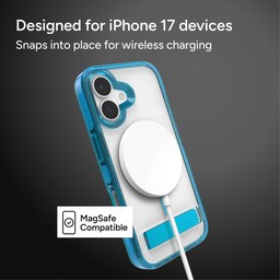 Snaps into place for wireless charging ** Tranquil Blue Snaps into place for wireless charging ** Tranquil Blue