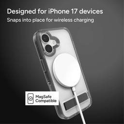 Snaps into place for wireless charging ** Jet Black Snaps into place for wireless charging ** Jet Black