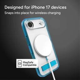 Snaps into place for wireless charging ** Tranquil Blue Snaps into place for wireless charging ** Tranquil Blue