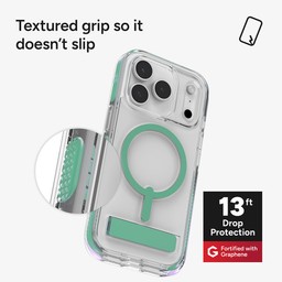 Textured grip so it doesn't slip ** Mystic Green Textured grip so it doesn't slip ** Mystic Green