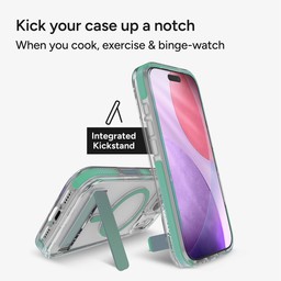 Kick it up a notch with a kickstand ** Mystic Green Kick it up a notch with a kickstand ** Mystic Green