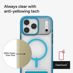 Always clear with anti-yellowing technology ** Tranquil Blue Always clear with anti-yellowing technology ** Tranquil Blue