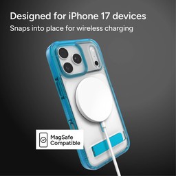 Snaps into place for wireless charging ** Tranquil Blue Snaps into place for wireless charging ** Tranquil Blue