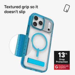 Textured grip so it doesn't slip ** Tranquil Blue Textured grip so it doesn't slip ** Tranquil Blue