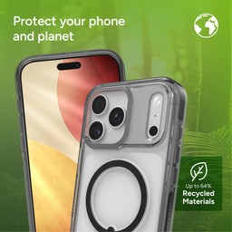 Up to 64% recycled materials ** Jet Black Up to 64% recycled materials ** Jet Black