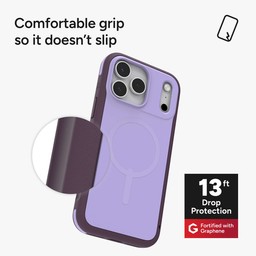 Comfortable grip so it doesn't slip ** Dusty Grape Comfortable grip so it doesn't slip ** Dusty Grape