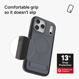 Comfortable grip so it doesn't slip ** Grey Charcoal Comfortable grip so it doesn't slip ** Grey Charcoal