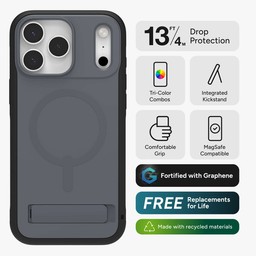 Features ** Grey Charcoal Features ** Grey Charcoal