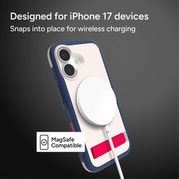 Snaps into place for wireless charging ** Red,Light,Blue Snaps into place for wireless charging ** Red,Light,Blue