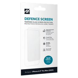 iFrogz Defence Glass for Apple iPhone 17 Pro Max iFrogz Defence Glass for Apple iPhone 17 Pro Max