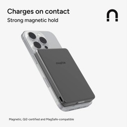Charges on contact with strong magentic hold Charges on contact with strong magentic hold