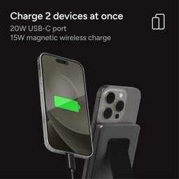 Charge 2 devices at once Charge 2 devices at once