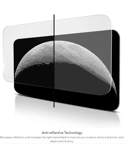 Anti-reflective Technology
|| This new screen treatment significantly decreases surface reflections and increases the light transmitted to improve screen clarity and color vibrancy, making dark colors deeper and bright colors more vivid Anti-reflective Technology
|| This new screen treatment significantly decreases surface reflections and increases the light transmitted to improve screen clarity and color vibrancy, making dark colors deeper and bright colors more vivid