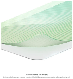 Contains Anti-microbial Treatment
|| Contains Anti-microbial Treatment that protects your screen protector by guarding against degradation from microorganisms Contains Anti-microbial Treatment
|| Contains Anti-microbial Treatment that protects your screen protector by guarding against degradation from microorganisms