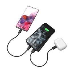 Charge Multiple Devices
||Charge up to three devices simultaneously.
 Charge Multiple Devices
||Charge up to three devices simultaneously.