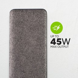 Fast Charge of Up to 45W
||Fast charge your phone or tablet. The powerstation pro delivers a maximum shared output of up to 45W of power. Fast Charge of Up to 45W
||Fast charge your phone or tablet. The powerstation pro delivers a maximum shared output of up to 45W of power.