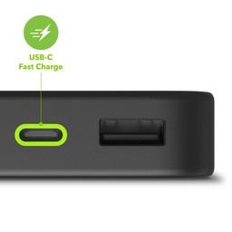 Up to 20W of Fast Charge with USB-C PD
||When charging a single device, the USB-C port delivers up to 20W of power. Get 50% battery in just 30 minutes. Up to 20W of Fast Charge with USB-C PD
||When charging a single device, the USB-C port delivers up to 20W of power. Get 50% battery in just 30 minutes.