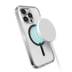 MagSafe Compatible
||Magnets in the case are compatible with the Apple MagSafe charger, so it just snaps into place. MagSafe Compatible
||Magnets in the case are compatible with the Apple MagSafe charger, so it just snaps into place.