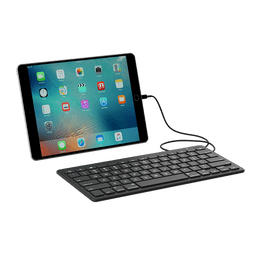 Wired Keyboard with Lightning
||Convenience for your Apple Device Wired Keyboard with Lightning
||Convenience for your Apple Device