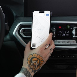 Easy, One-handed Operation
|| The mophie magnetic vent mount holds your iPhone securely without grips or clasps, so you can attach and detach your iPhone easily with one hand. It also preserves access to all of the ports. Easy, One-handed Operation
|| The mophie magnetic vent mount holds your iPhone securely without grips or clasps, so you can attach and detach your iPhone easily with one hand. It also preserves access to all of the ports.